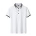 Men's Clothing Men's Summer Short Sleeve Shirt Trendy Business Casual Collared Embroidered Top Fashion Brand Paul_viptrois.com