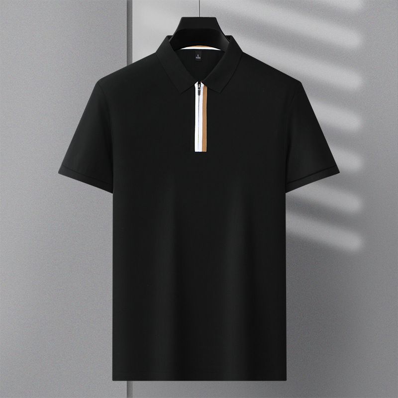 Men's Clothing Short Sleeved Polo Shirt T Shirt Men's Short T Foreign Trade Fashion Brand High End Clearance Half Sleeved Men_viptrois.com
