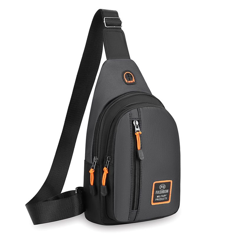 Men’s Bags Multi Layer Chest Bag Men's NewStyle All Match Chest Small Shoulder Bag Waterproof Wear Resistant Oxford Cloth Small Shoulder Messenger Bag_viptrois.com