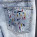 Men's Clothing Summer New Style Ripped Denim Shorts Men's Loose Five Point Shorts_viptrois.com