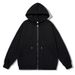 Men's Clothing Men's Spring And Autumn Cardigan Sweatshirt Zipper Hooded Sweatshirt Solid Color Loose Sports Cardigan Knitted Jacket Men's_viptrois.com
