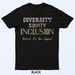 Leopard Print Diversity Equity Inclusion Which Do You Oppose T-Shirt Mens Womens Tees Top_viptrois.com