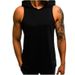 Men's Summer Sports And Leisure Vest, Slim Fit, Breathable Camisole, Sleeveless Men's Tank Top_viptrois.com