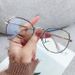 Unisex Plain Plain Mirror Cute Cat Ears Anti-blue Glasses Frame Myopia Glasses Can Be Matched With A Number Of Black Frame Glasses_viptrois.com