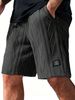 Men’s Summer Logo Jacquard Athletic Shorts – Breathable & Loose-Fit Quick-Dry Workout Shorts With Contrast Trim – Lightweight_viptrois.com