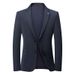 Men's Single, Western Spring Autumn Suit, Middle-Aged And Young, Fashionable, Slim Fit, Casual Wear, Jacket, No Perm_viptrois.com
