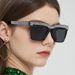 Elegant personalized 5499 large frame, shiny spicy girl, UV resistant sunglasses, sweet and cool street photo sunglasses_viptrois.com