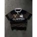 Men's Retro Polo Shirt Summer Season Loose Fit Short Sleeve High Street Fashion Letter Stripe Design_viptrois.com