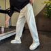 Men's Clothing Autumn And Winter New Style Handsome Men's Versatile Solid Color Versatile Trendy Casual Pants_viptrois.com