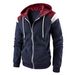 Men's Color Block Fashion Sweatshirt Casual Sports Top 2023 New European And American Style_viptrois.com