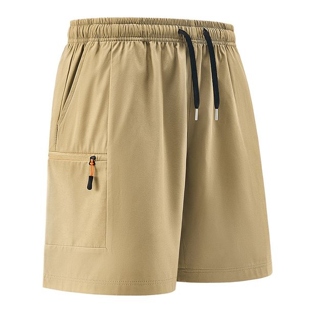 Men's Workwear Shorts Exclusive Multiple Pockets Summer Thin Outdoor Running Breathable Sweat Wicking Sportswear_viptrois.com