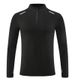 Men's Clothing Long-Sleeved T-Shirt Quick-Drying Running Sports Fitness Stand-Up Collar Sweatshirt Breathable Bottoming Shirt Outdoor Clothing_viptrois.com