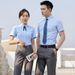 White Unisex Professional Suit Business Formal Wear Hotel Teacher Long Sleeve Spring Autumn Shirt_viptrois.com
