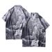 Men's Clothing Korean Style Loose Hawaiian Style Japanese Short Sleeved Shirt Men's Retro Handsome Seaside Flower Shirt Trendy Cross Border_viptrois.com