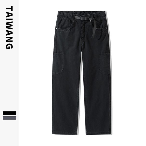 Men's Clothing Men's Wear Fashionable brand casual pants men 2024 autumn and winter new outdoor men's wear pants loose cotton trousers men_viptrois.com