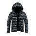 Men's Clothing Slim Fit Letter Bone Cotton Jacket With Hood Lightweight Winter Coat For Outdoor Sports (Grey, Blue, Army Green, Black) - Sizes M-4XL_viptrois.com