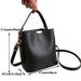 Women's Bucket Bag Fashion Small Bag Women Fashion Simple Solid Color Fashion Crossbody Single Shoulder Bucket Bag_viptrois.com
