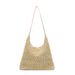 Women's Straw Tote Bag - Large Woven Beach Shoulder Bag For Women, Casual Boho Style_viptrois.com