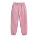 Unisex 400g Fleece-Lined Sweatpants – Dopamine-Boosting Loose Fit Joggers With Elastic Cuffs, Extra Thick Winter Pants_viptrois.com