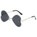 Butterfly Frameless Sunglasses Retro Trend Love Heart Personality Metal Sunglasses For Women_viptrois.com