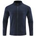 Autumn Outdoor Long Sleeved Stand Up Collar Sports, Fitness, Running, Elastic, Breathable, Quick Drying Cardigan Jacket 7D9_viptrois.com