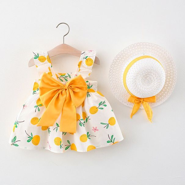 Summer New Princess Suspender Dress Baby Cotton Skirt Consignment Children's Clothing One Piece Consignment 1057_viptrois.com