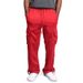 Men's Workwear Sweatpants American Style Terry Fleece Drawstring Elastic Waist Straight Leg Sportswear Long Pants_viptrois.com