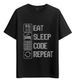 T-shirt Muscle Freaks Eat 2026 Sleep Code Programmer Style_viptrois.com