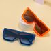 Fashion High-end One-piece Black Large-frame Square UV-proof Sunglasses, New Trendy Women's Sunglasses_viptrois.com