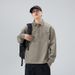 Nordmann Shanggu Clothing 2025 Men's Turn-Down Collar Long Sleeve Polo Shirt Sweatshirt Korean Style Loose Trendy Casual Top_viptrois.com
