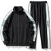 Men's Clothing Couple sports suit spring and autumn trendy long sleeved sweater trousers two piece running casual sportswear live_viptrois.com