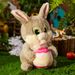 Cross Border Easter Bunny Plush Doll Bunny Plush Doll Soothing Companion Sleeping Doll Gift_viptrois.com
