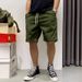 Men's Clothing Heavyweight Workwear Shorts Men's Summer Ins Trend Retro Corduroy Trendy Men's Casual Shorts_viptrois.com