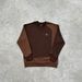 "Premium Cotton Embroidered Sweatshirt & Sweatpants Set - Men's & Women's Casual Business Attire (Black, Grey, Brown, XS-XL)"_viptrois.com