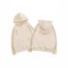 Grey Super Good-looking Cute Cartoon Puppy Sweater Men's And Women's Autumn And Winter Loose Korean Lazy Wind Hooded Jacket_viptrois.com