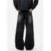 Autumn New Retro Washed Jeans Boys American High Street Deconstructed Wide Leg Loose Straight Casual Trousers_viptrois.com