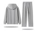 Unisex Letter Bear Hoodie & Jogger Set – Cozy Winter Fleece Tracksuit, Oversized Fit (S-5XL)_viptrois.com