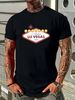 U2 Welcome To Fabulous Las Vegas T-shirt U2 Live At The Sphere 2023 LIGHT BLUE Homme Breathable Designer Clothes Slightly Top For Everyday Wear_viptrois.com
