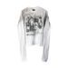 Printed Crew Neck Pullover T-shirt Men's And Women's Clothing European And American Autumn And Winter Fashion New High Street Retro Harajuku_viptrois.com