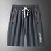 Summer New Style Men's Clothing Plus Size Loose Ice Silk Five Point Shorts Sporty Casual Bottoms For Fat Men_viptrois.com