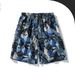 Men’s Clothing Men's Pure Cotton Shorts Summer Thin Home Pants Summer Cool Beach Pants Loose Casual Pants Home Pajamas_viptrois.com