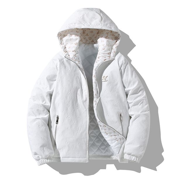 2027 Wintercoat Fashion European-USA Style Cotton-Padded Jacket Youth/Men Long Sleeve Thick Keep Warm Zipper Hooded Down Cotton Jacket M-5XL_viptrois.com