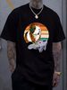 Guinea Pig Video Game Wildlife Animal Gift Guinea Pig Gamers T-Shirt Size S-5XL Casual Homme Fashion Soft Unisex Graphic Versatile Comfortable_viptrois.com
