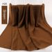 Muslim Headscarf Muslim Pearl Chiffon Veil Long Malay Veil Middle East African Shawl_viptrois.com