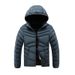 Rib Clothes, Cotton-padded Clothes, Men's Removable Hats, Slim-fitting Piled Thickened Tops, Jackets._viptrois.com
