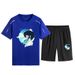 Men's Genshin Quick-Drying Sports Suit Men's Short-Sleeved T-Shirt Shorts _viptrois.com