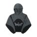 2026 Autumn Winter New Trendy Brand Three-Dimensional Foam Color Block Sweatshirt Fleece Lined_viptrois.com