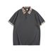 Men's Breathable Checkered Button-Up Shirt – Lightweight Outdoor & Casual Polo (White/Grey/Black/Red/Khaki) – S-XXL_viptrois.com