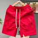 Trendy American Style Men's Summer Cargo Pants Loose Fit plus Size Sporty Casual 5 Point New Style_viptrois.com