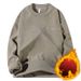 Men's Fleece Thickened Sweater Trendy Loose Long-sleeved Thermal Top_viptrois.com